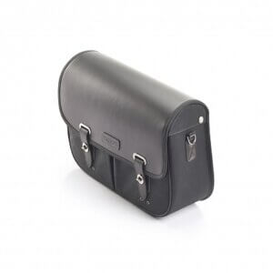 WAXED COTTON PANNIER LHS - BLACK (A9518293)