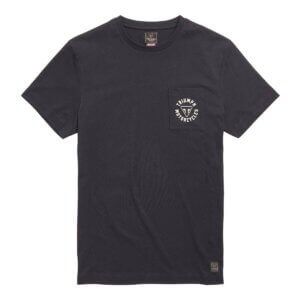 Newlyn Tee Jet Black / Bone (MTSS21028)