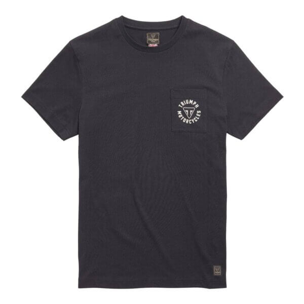 NEWLYN BLACK TEE (MTSS21028)
