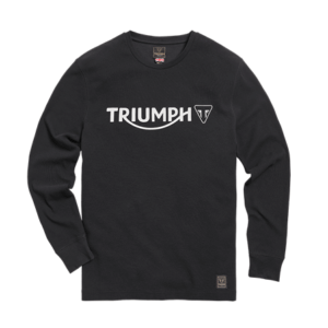 BETTMANN L/W BLACK WAFFLE TEE (MTLS21010)