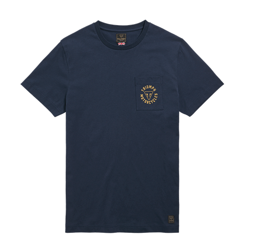 NEWLYN NAVY BLUE TEE (MTSS21027)