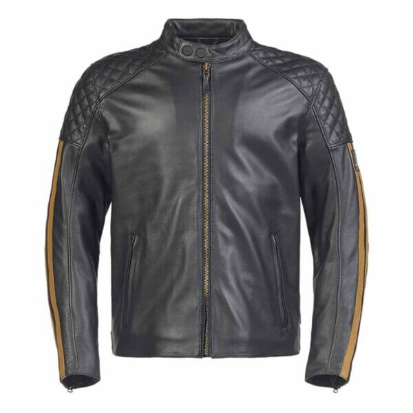 BRADDAN SPORT JACKET BLACK : GOLD (MLES2338)