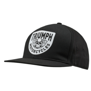 Piston Rich Flat Peak Cap Black