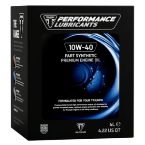 TRIUMPH 10W-40 Part Synthetic Premium Engine Oil (4L)