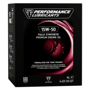 TRIUMPH 15W-50 Fully Synthetic Premium Engine Oil (4L)